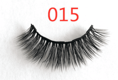 A Pair Of False Eyelashes With Magnets In Fashion (Option: 3PC 015 1 pair eyelashes)
