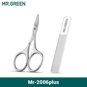 MR.GREEN Baby Safety Nail Scissors Nail Care Clippers Cutter Newborn Baby Convenient Daily Nail File Shell Shear Manicure Tool (Color: Mr-2006plus)